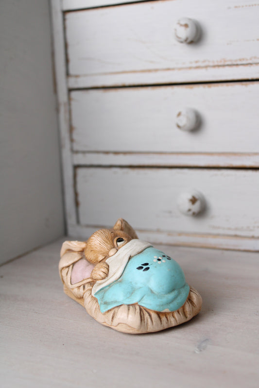 Pendilfin Sleeping Rabbit Vintage Figurine