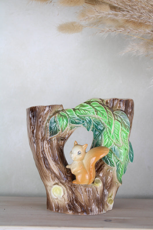Hornsea Fauna Eastgate 74 Squirrel Vase