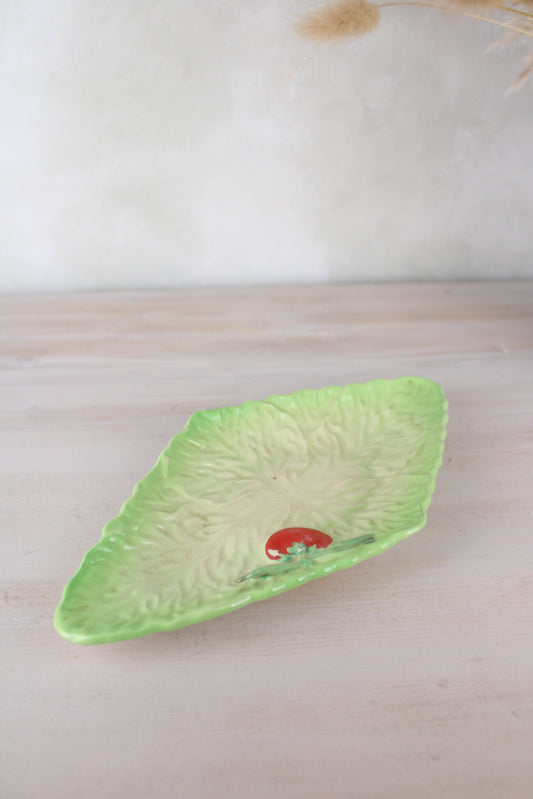 Arthur Wood Diamond Shaped Lettuce Ware Plate