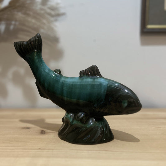 Blue Mountain Fish Figurine