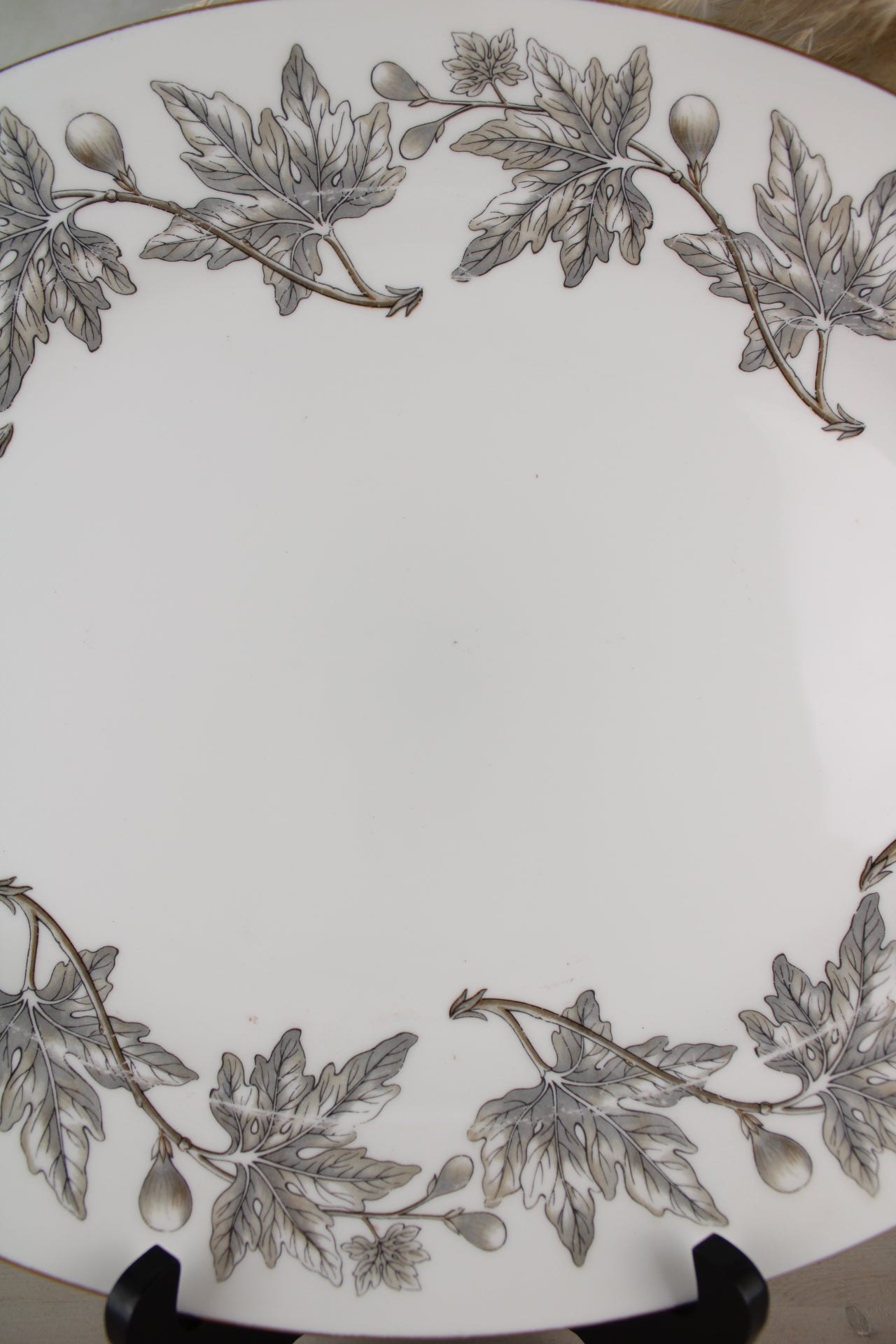 Wedgwood Ashford Leaf Design Vintage Platter