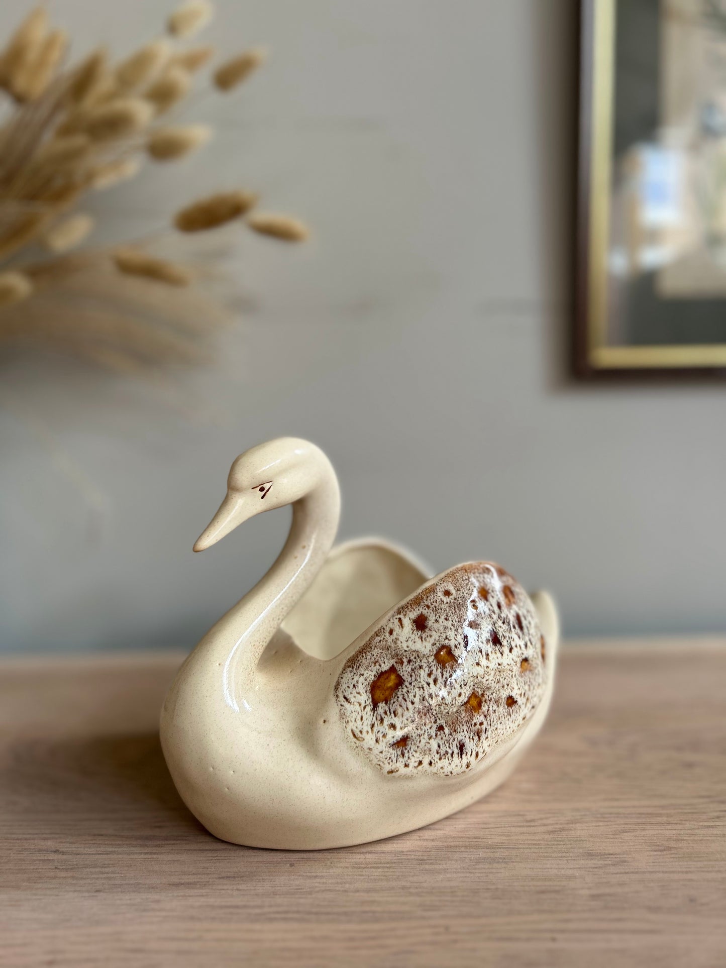 Fosters Pottery Swan Planter