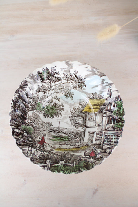 The Hunter by Myotts Vintage Serving Bowl