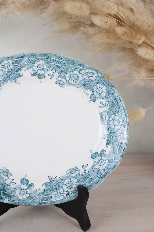 Blue and White ALMA K&T Vintage Serving Platter
