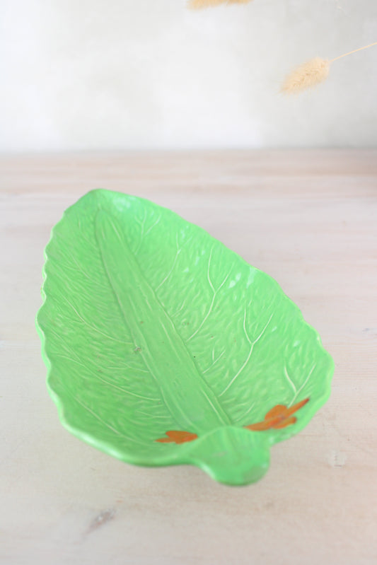 Beswick Lettuce Ware Leaf Dish