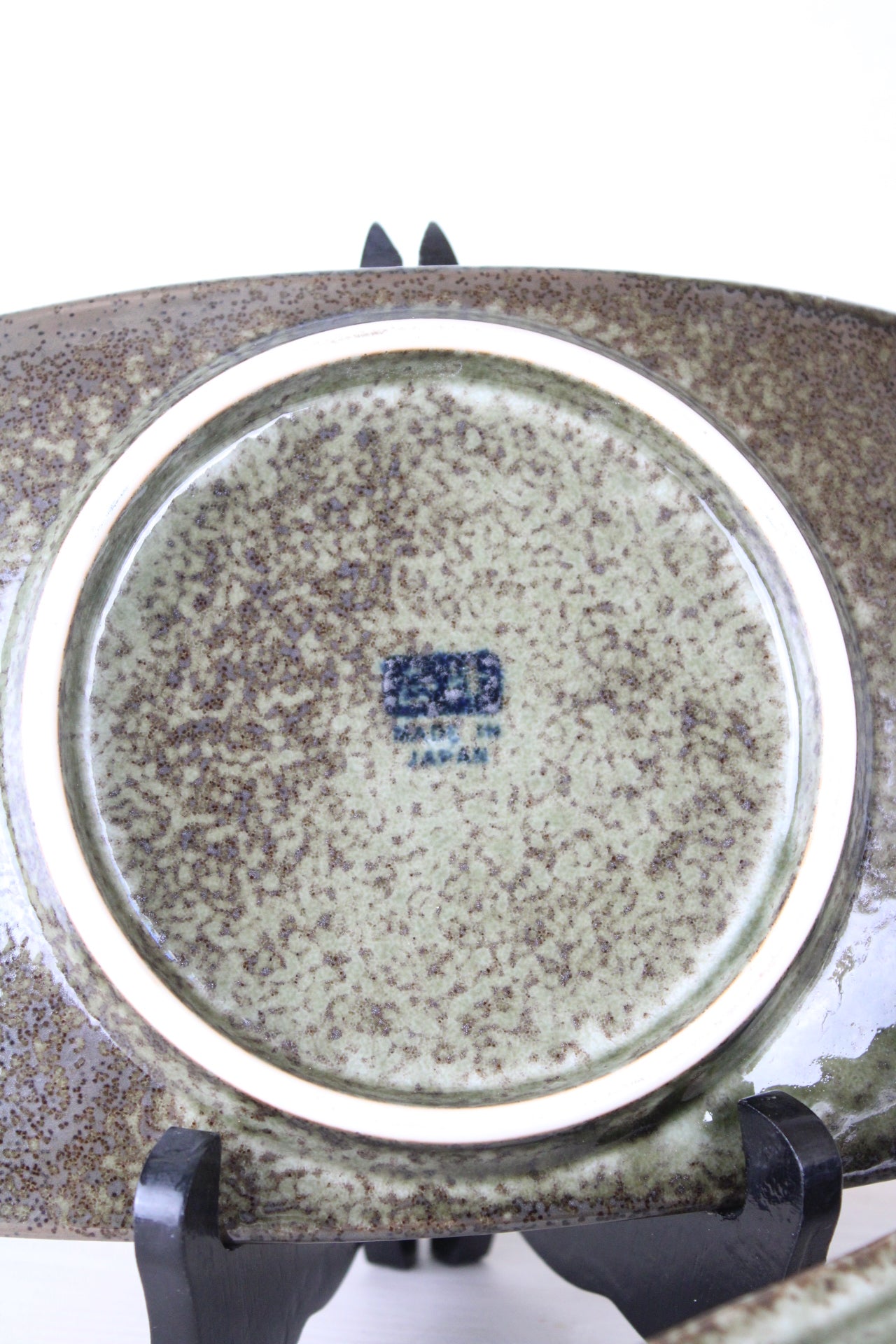 Set of 4 Japanese Rectangle Flower Plates
