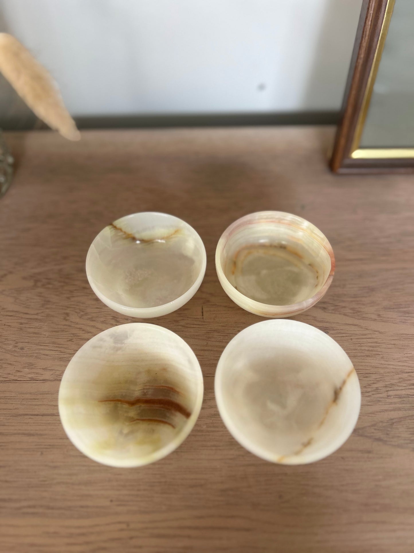 Set of 4 Onyx Small Bowls