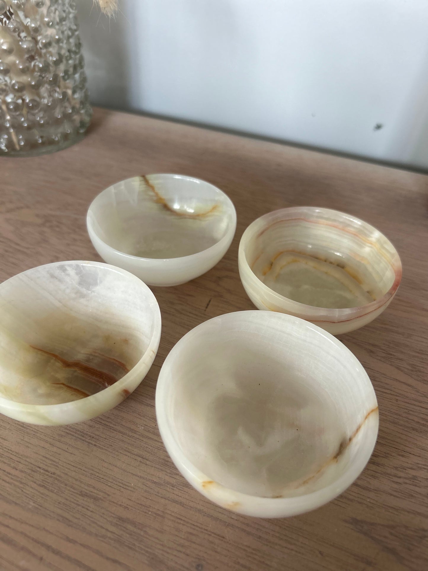 Set of 4 Onyx Small Bowls