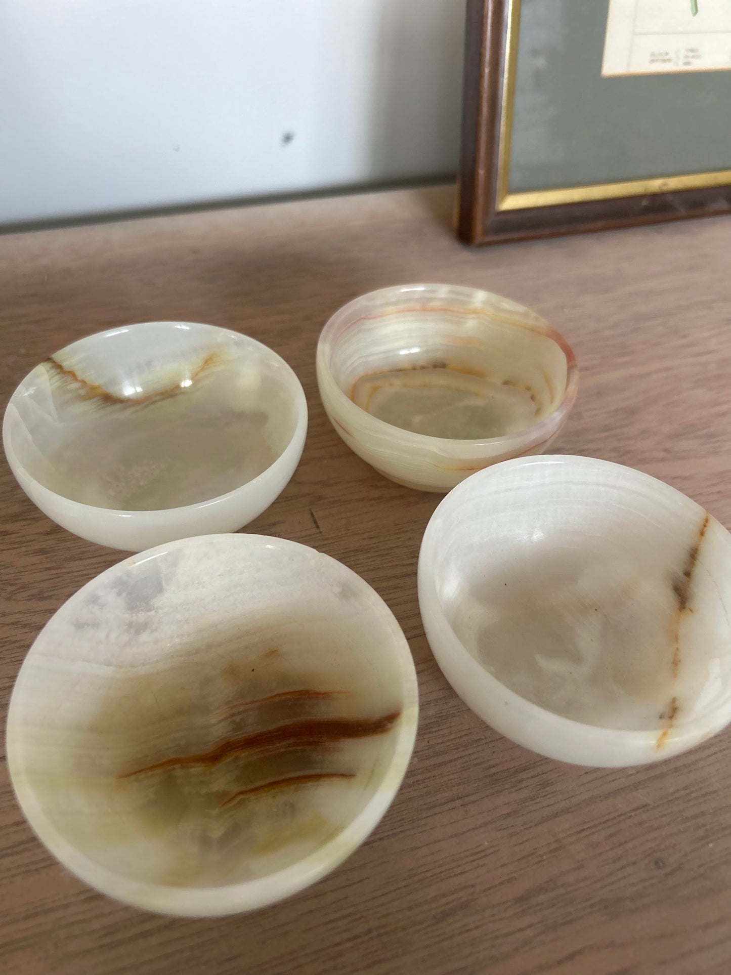 Set of 4 Onyx Small Bowls