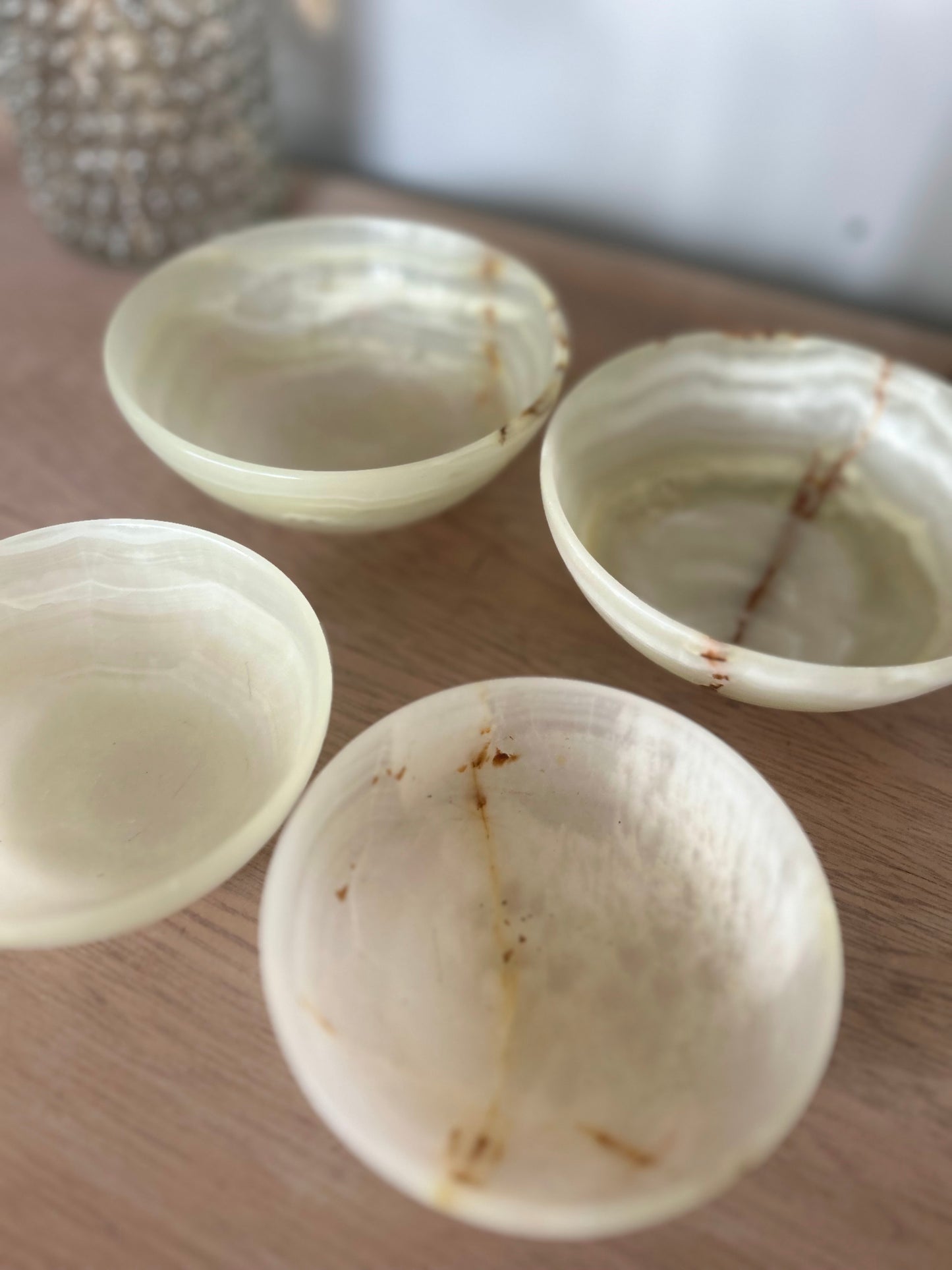 Set of 4 Onyx Bowls