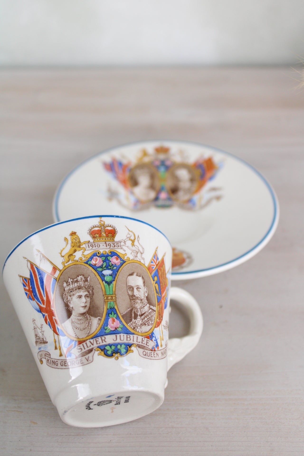 Silver Jubilee Teacup and Saucer