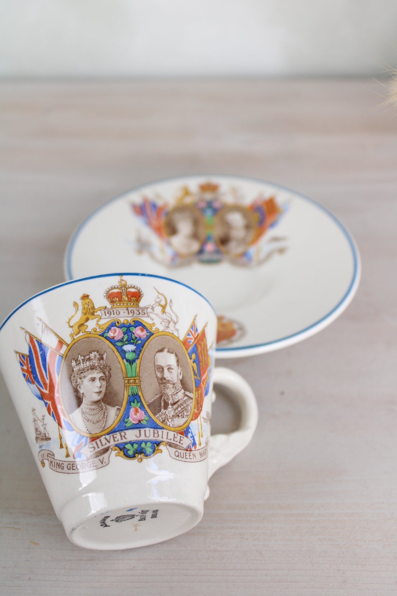 Silver Jubilee Teacup and Saucer