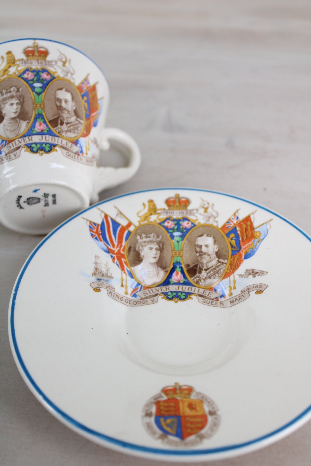 Silver Jubilee Teacup and Saucer