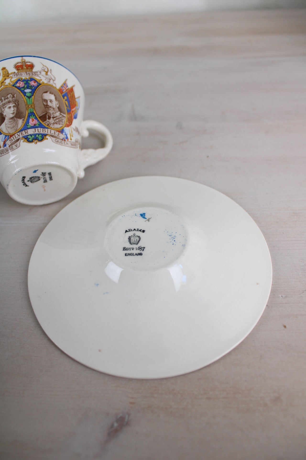 Silver Jubilee Teacup and Saucer