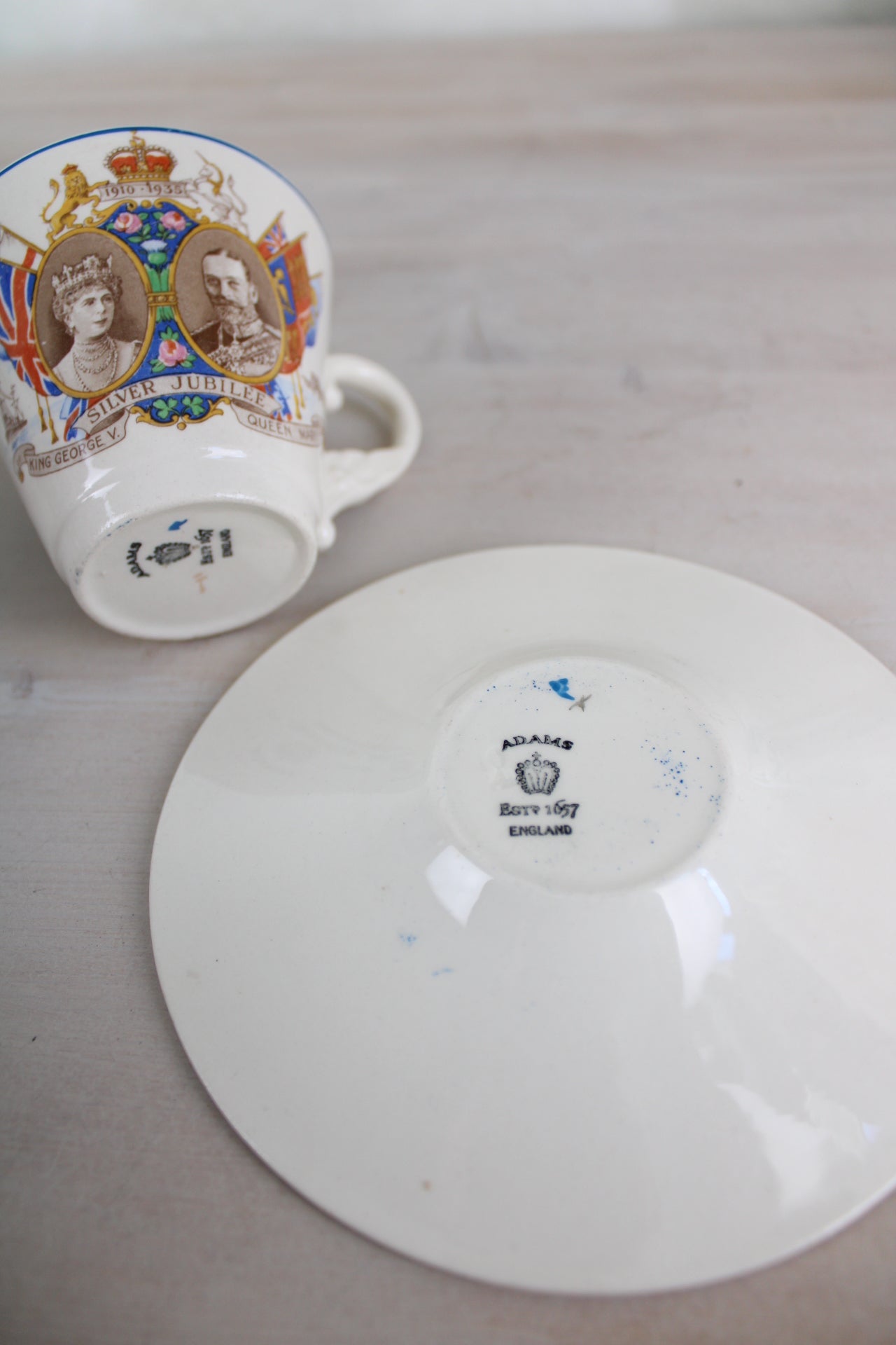 Silver Jubilee Teacup and Saucer