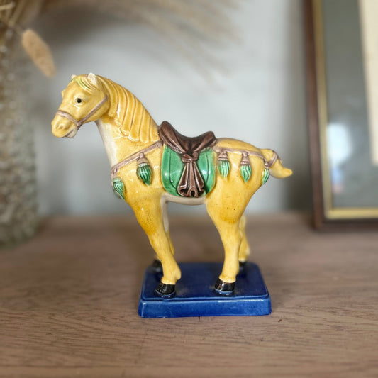 Chinese Style Horse Figurine