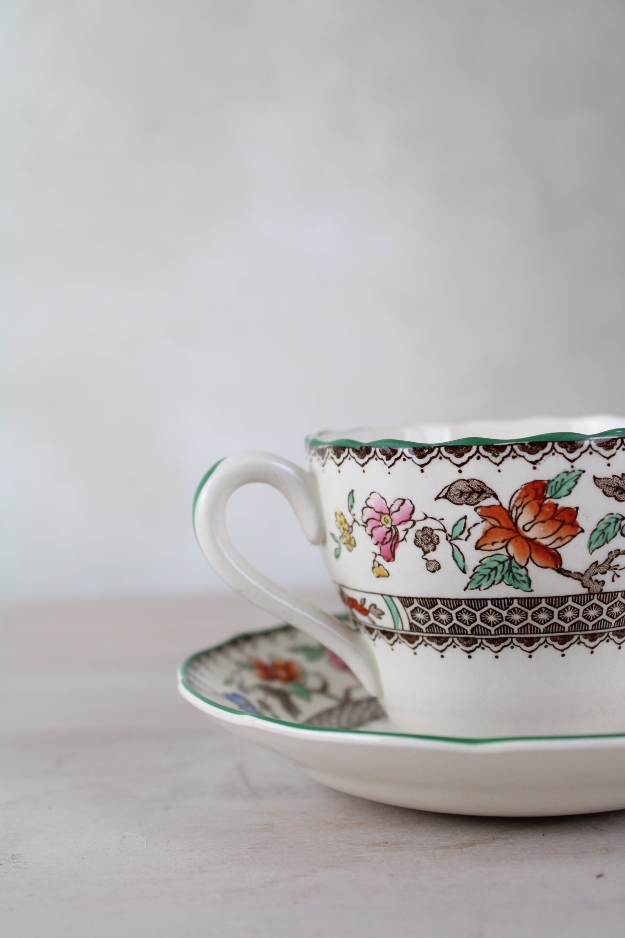 Copeland Spode Chinese Rose Teacup