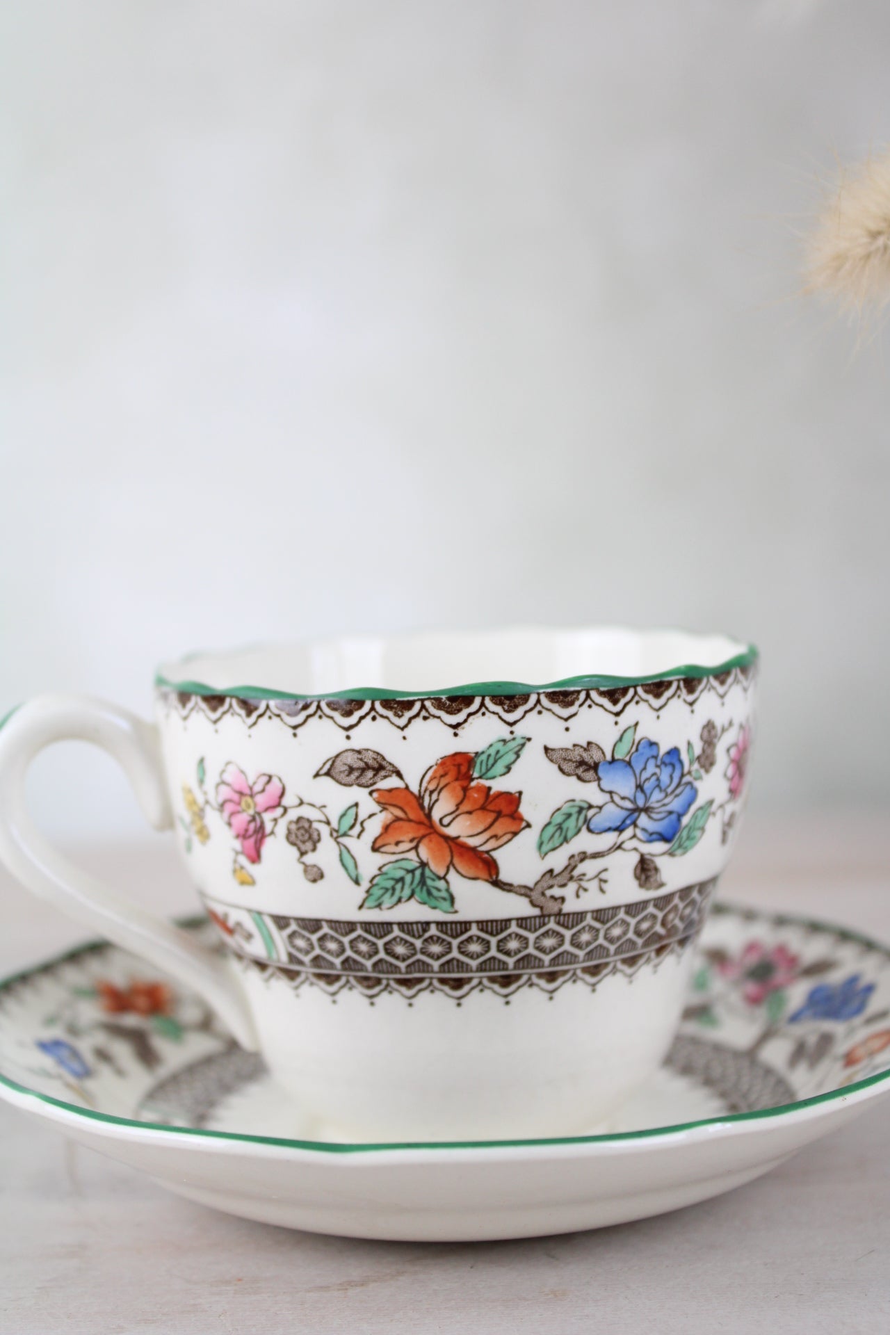 Copeland Spode Chinese Rose Teacup