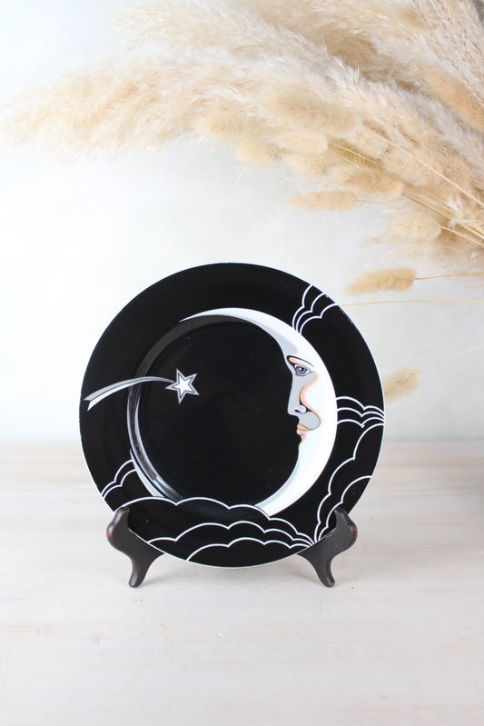 Fitz and Floyd Stardust Moon Plate