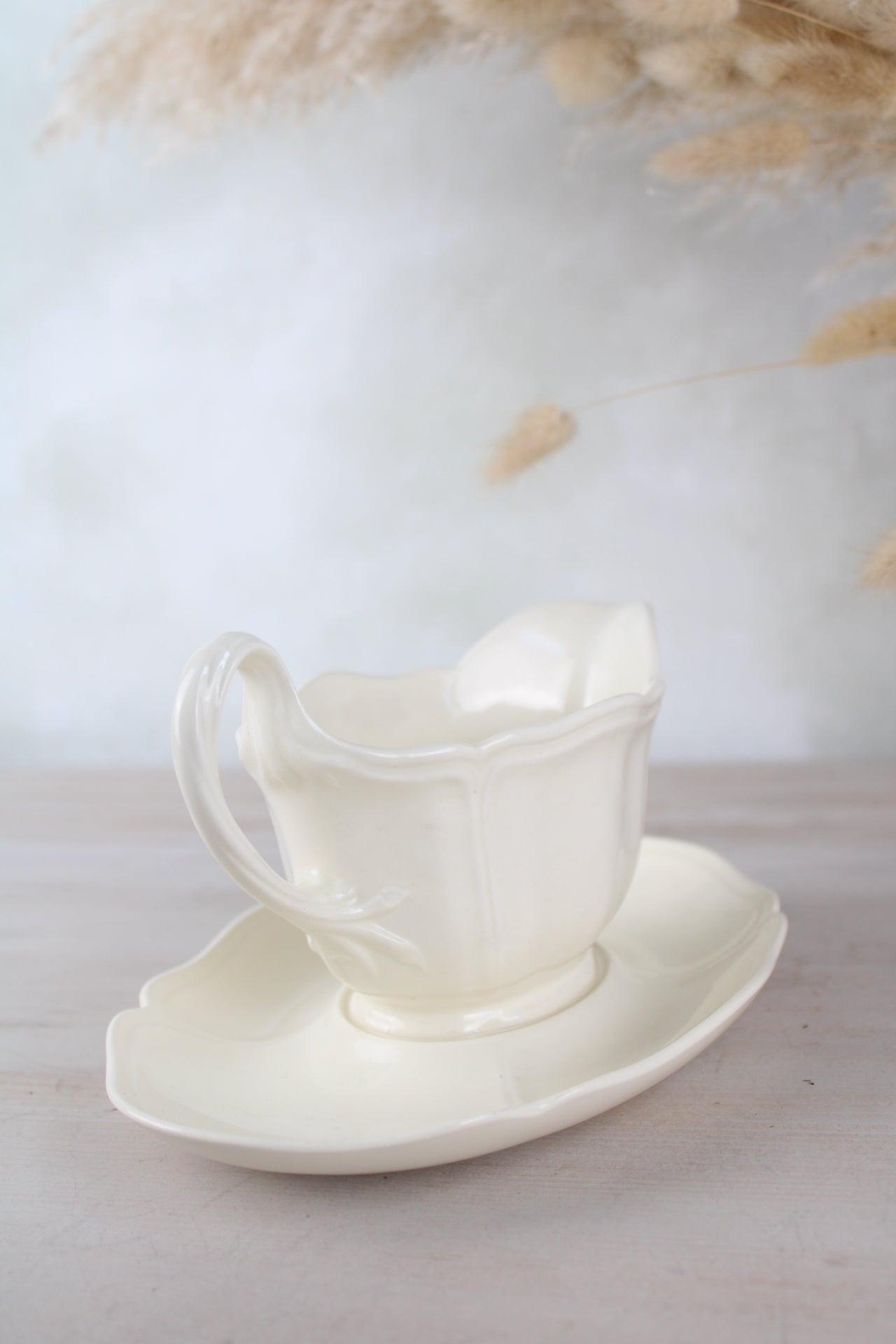Wedgewood Cream Gravy Boat