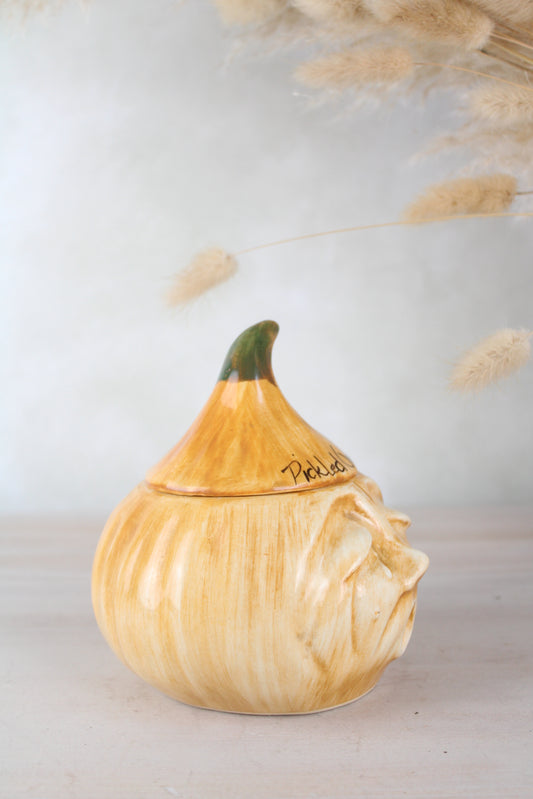 Raymond Pottery Onion Face Pot