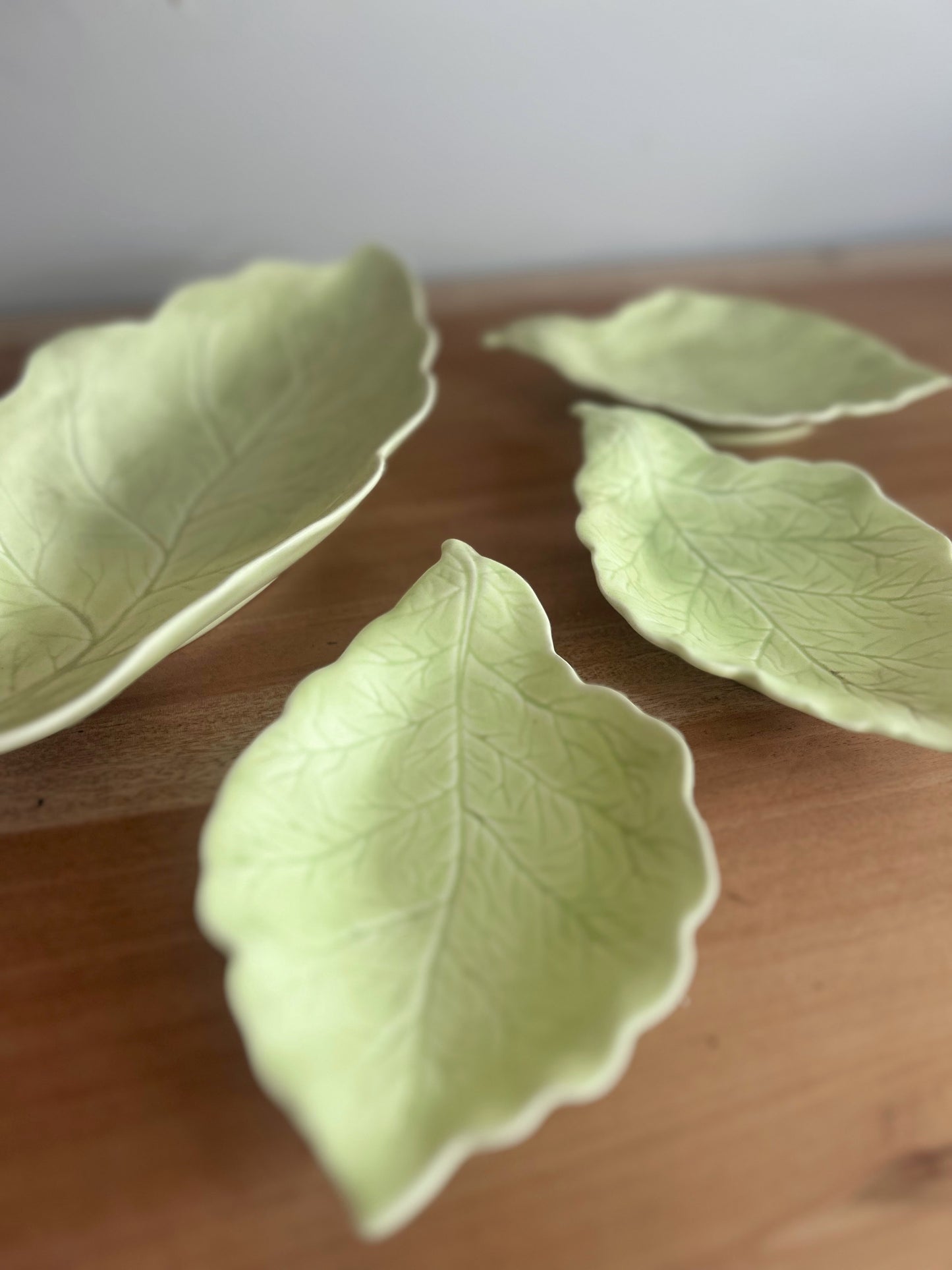 Royal Winton Vintage Leaf Shaped Dishes