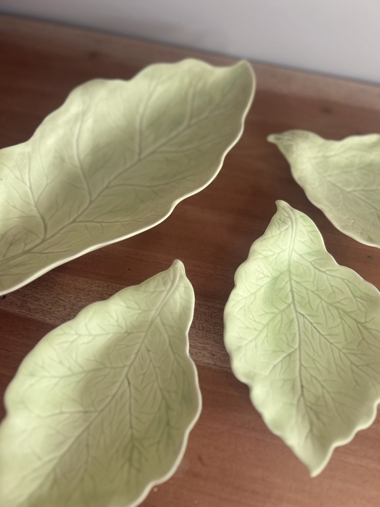 Royal Winton Vintage Leaf Shaped Dishes