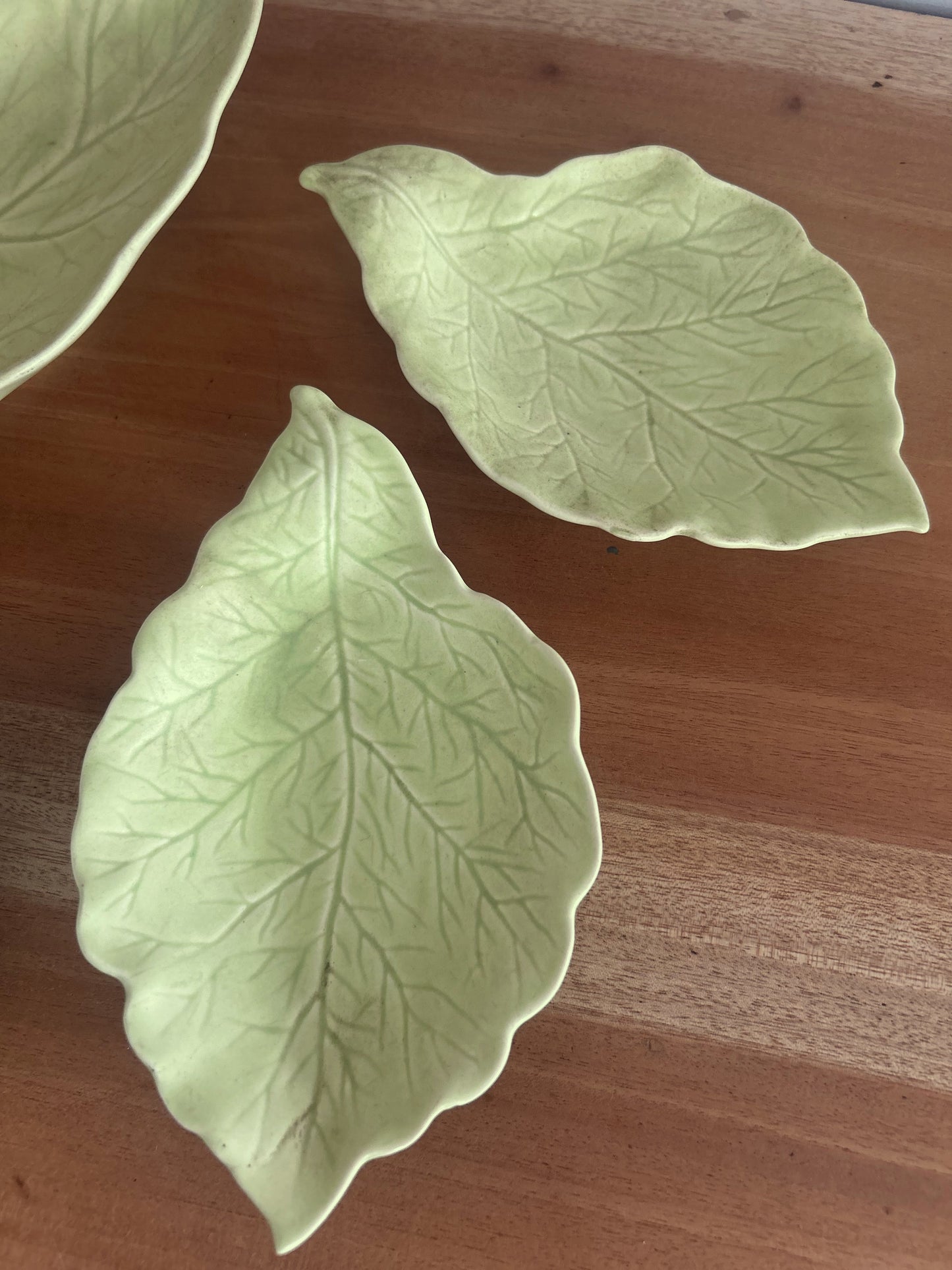 Royal Winton Vintage Leaf Shaped Dishes