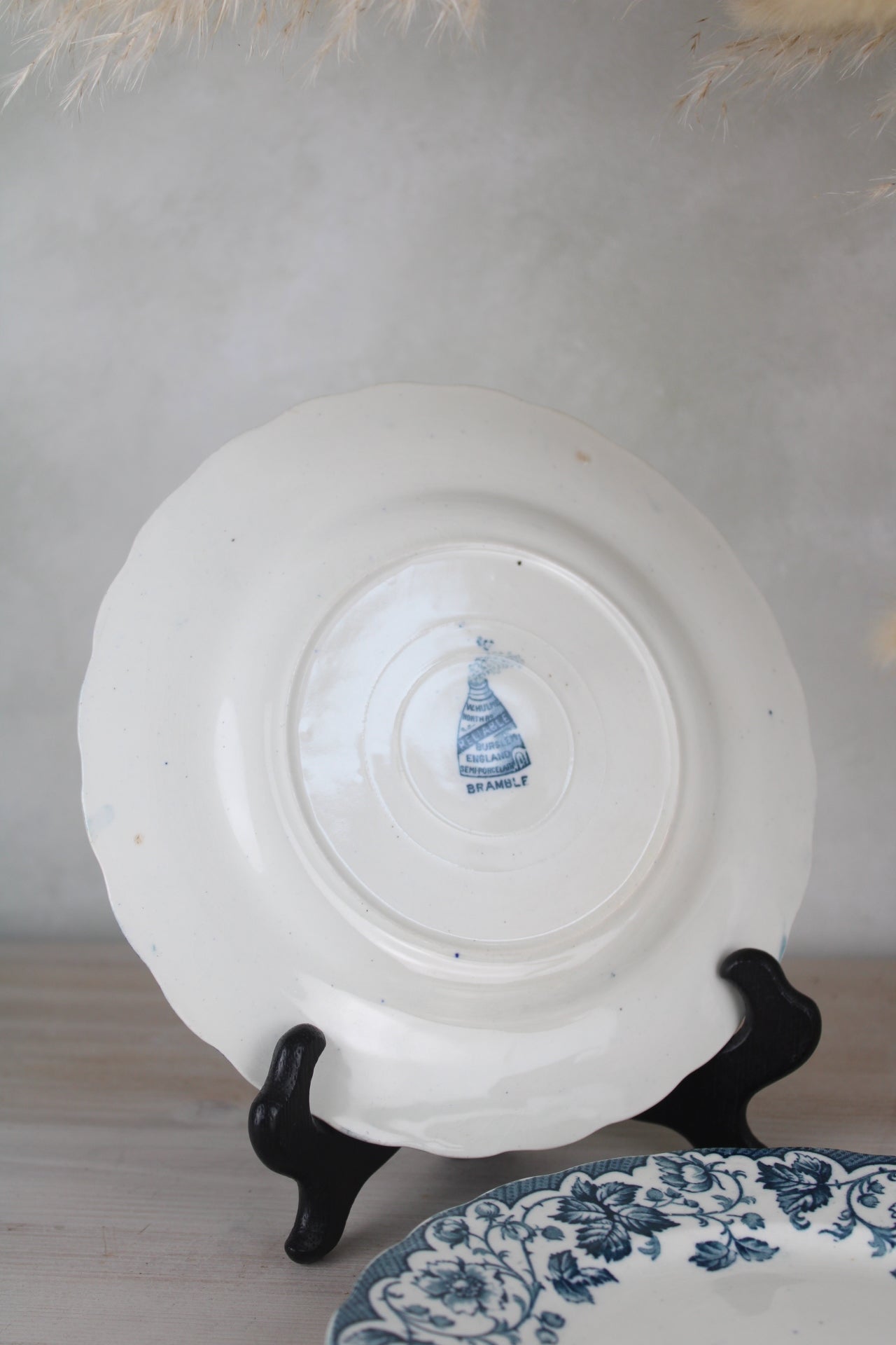 Set of 4 Hulme Reliable Burslem Bramble Side Plates