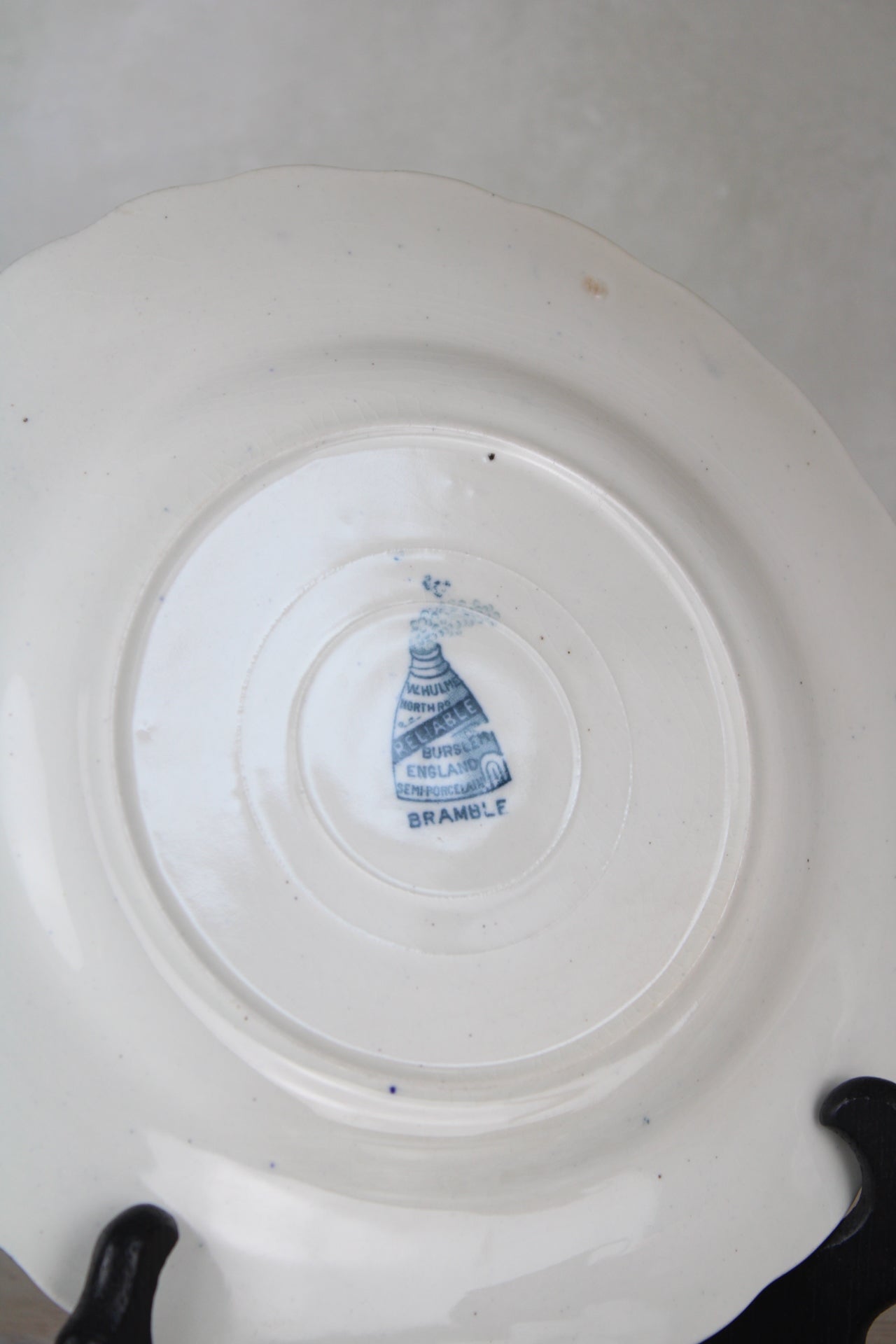 Set of 4 Hulme Reliable Burslem Bramble Side Plates