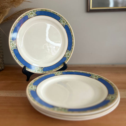 Set of 4 W H Grindley “Goodwood’ Small Dinner Plates