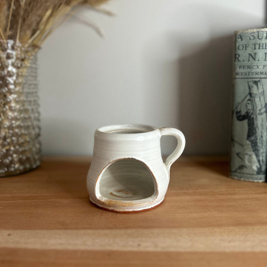 Handmade JK Pottery Tea Light Candle Holder