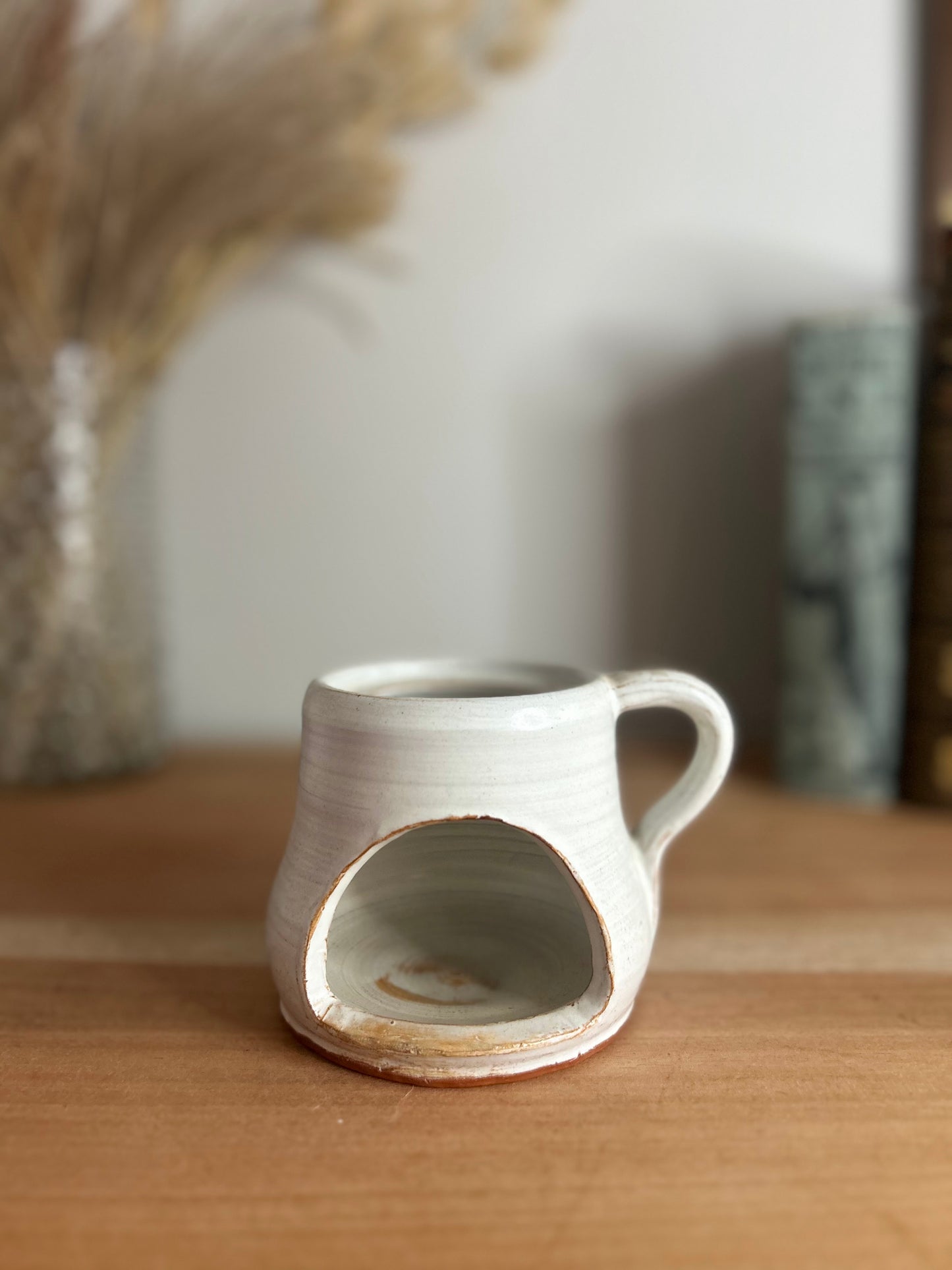 Handmade JK Pottery Tea Light Candle Holder