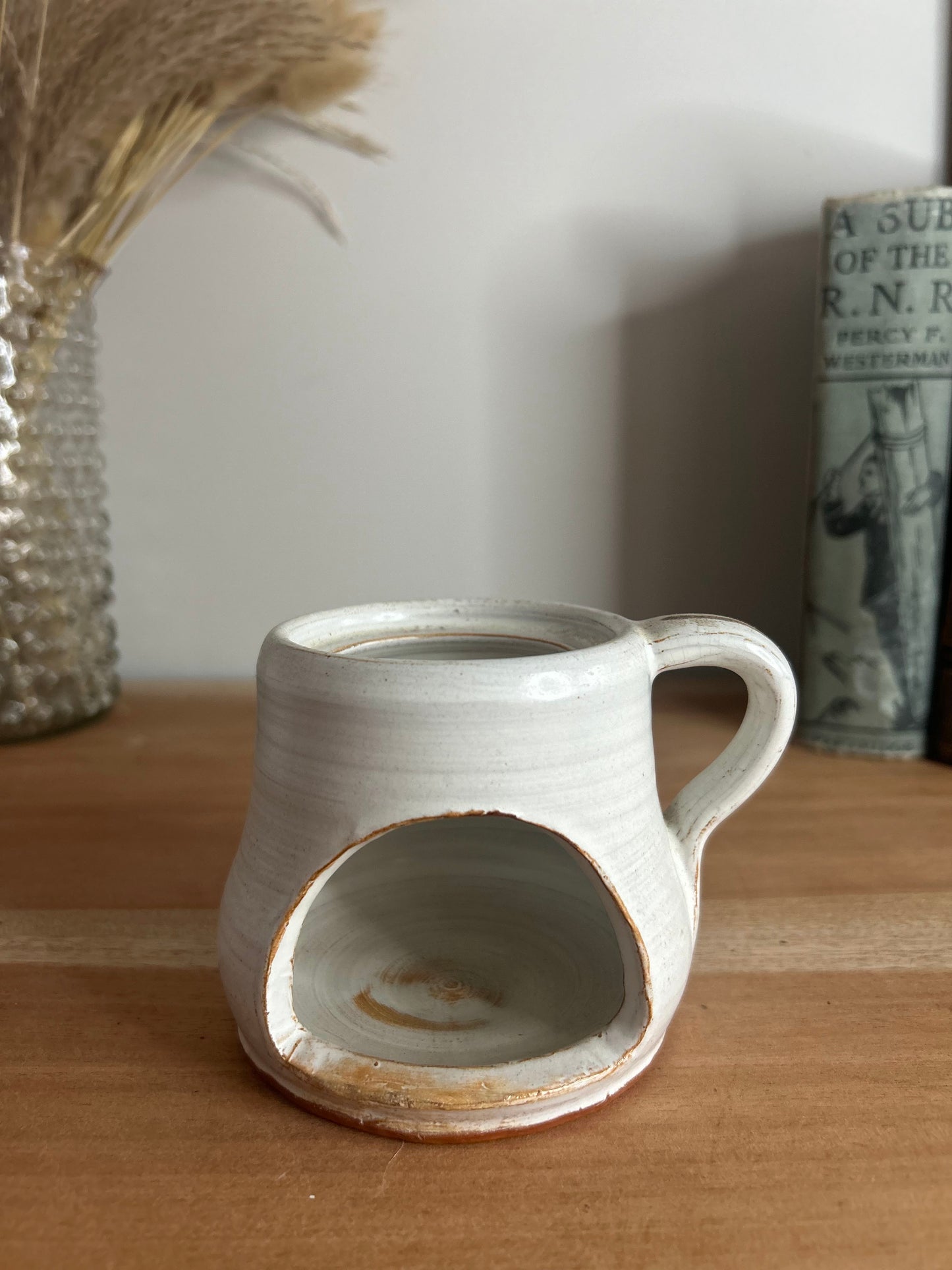 Handmade JK Pottery Tea Light Candle Holder