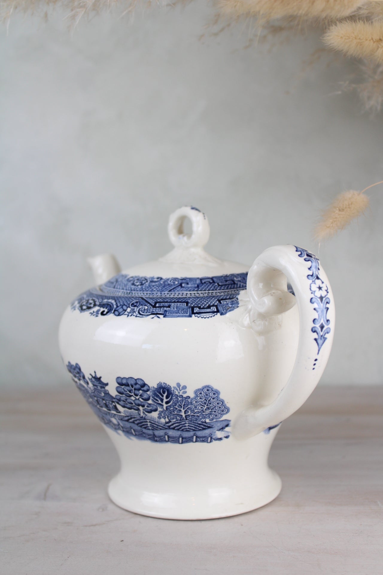 Myott Son & Co Old Willow Teapot