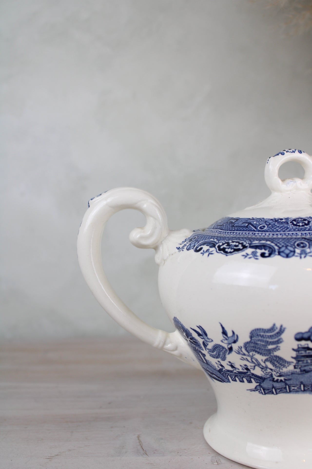 Myott Son & Co Old Willow Teapot