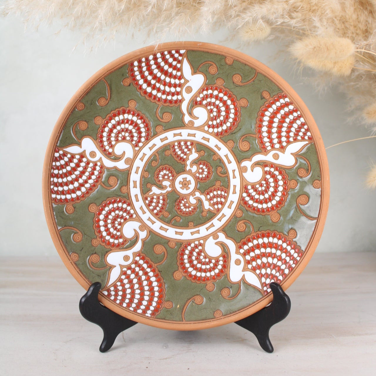 Greek Terracotta Hanging Plate