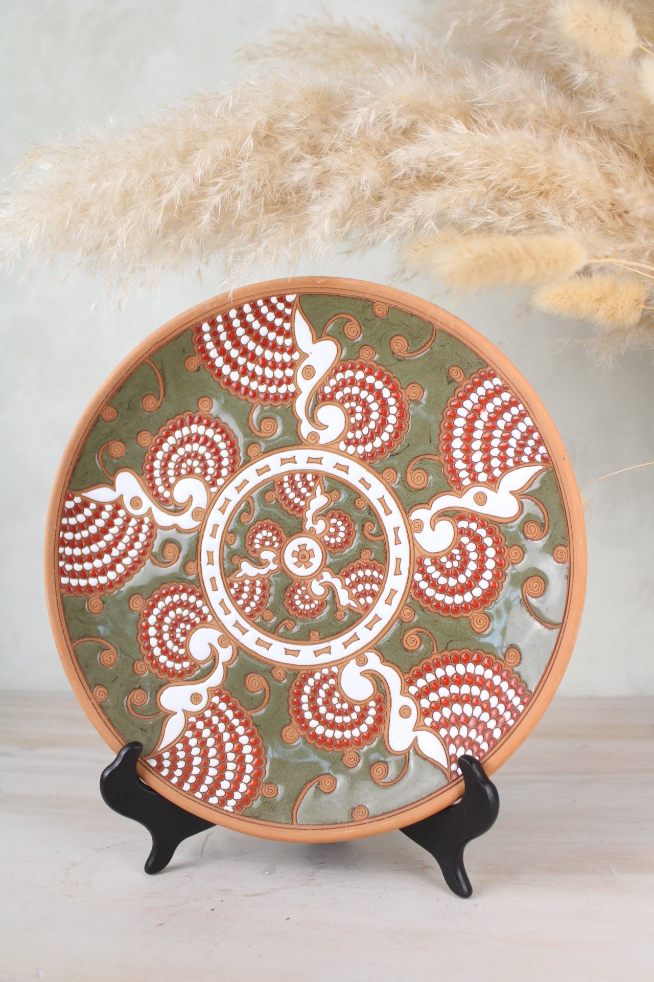 Greek Terracotta Hanging Plate