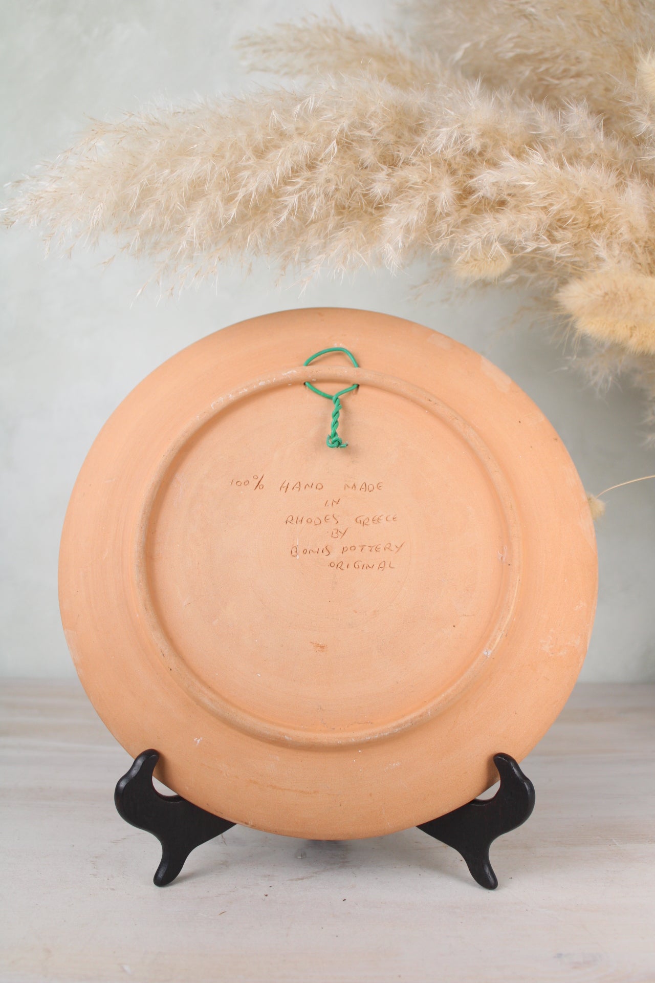 Greek Terracotta Hanging Plate