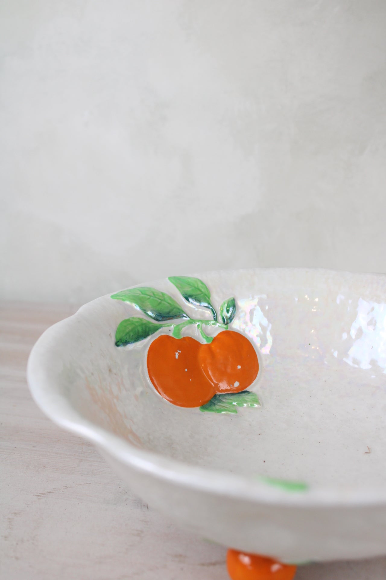 Carlton Ware Oranges Iridescent Bowl