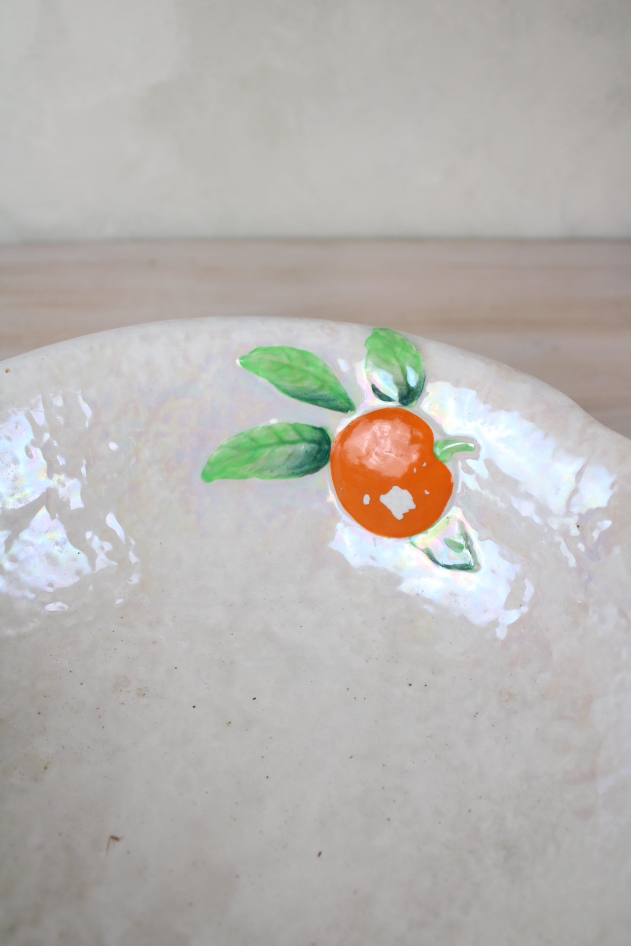 Carlton Ware Oranges Iridescent Bowl