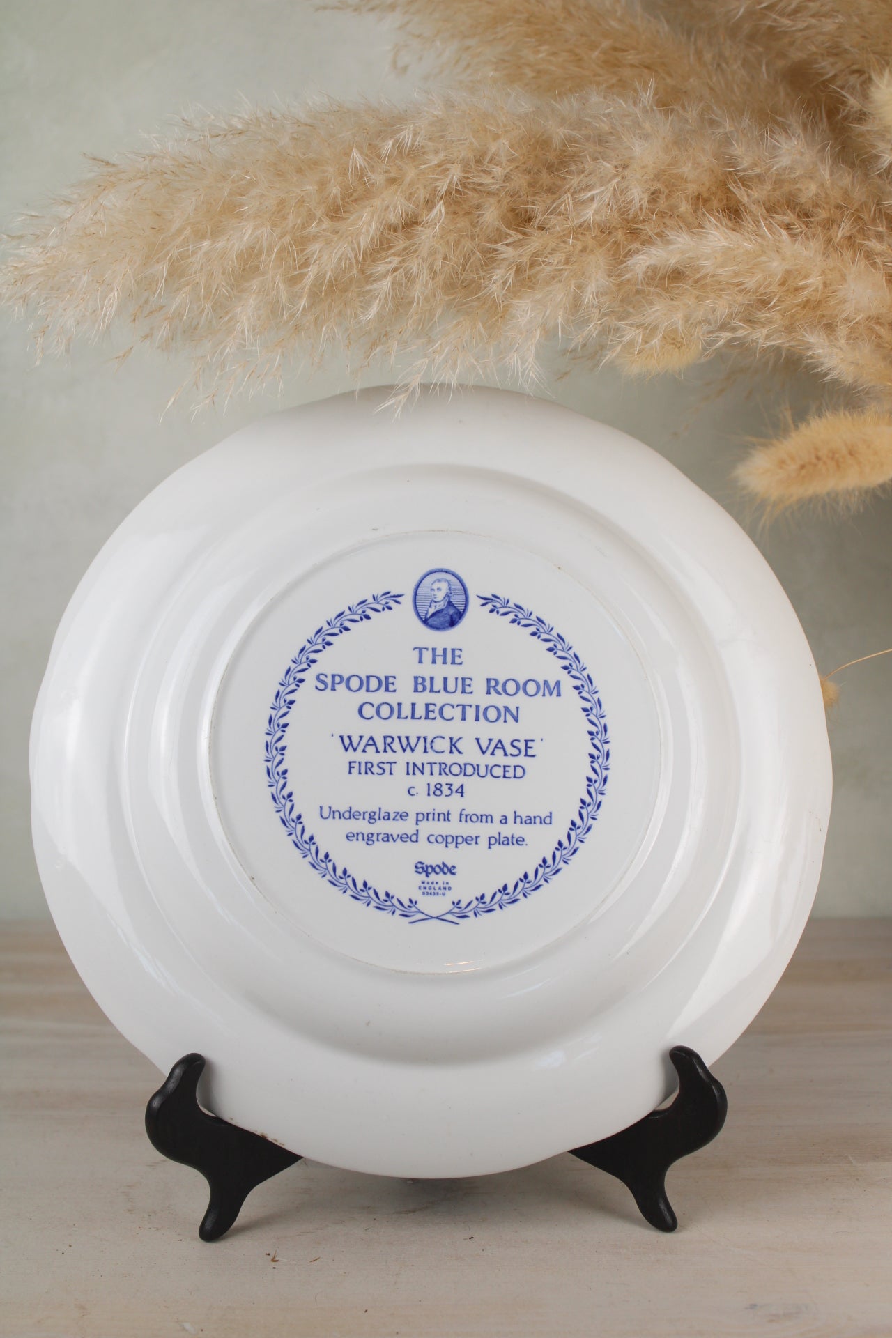Spode The Blue Room Collection Plate