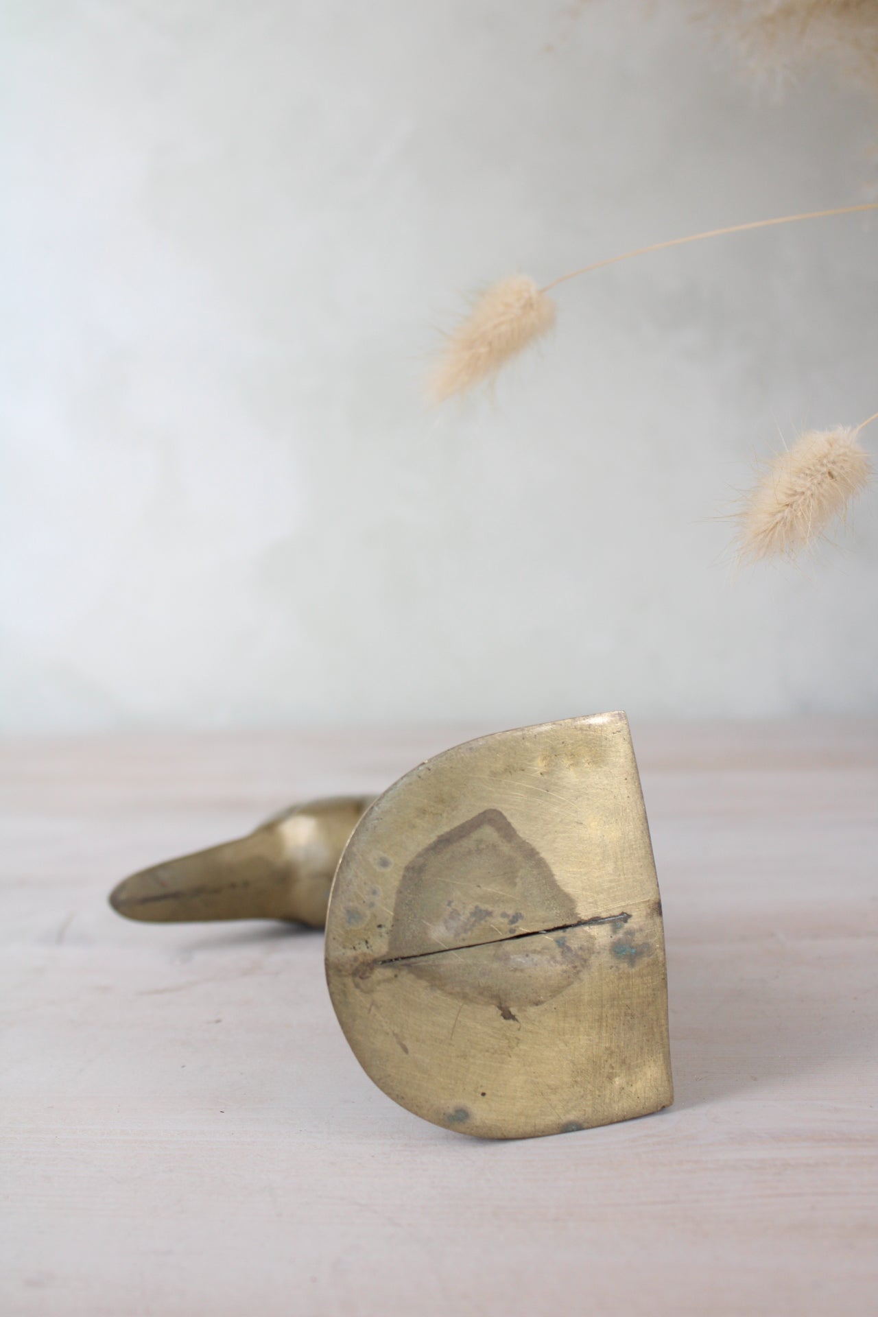 Brass Duck Head Figurine