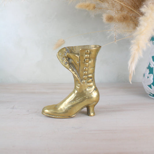 Brass Vintage Boot