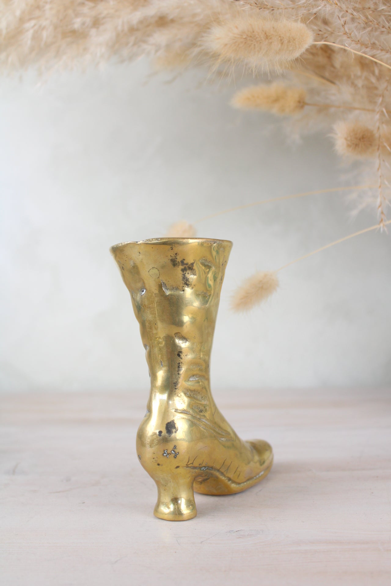 Brass Vintage Boot