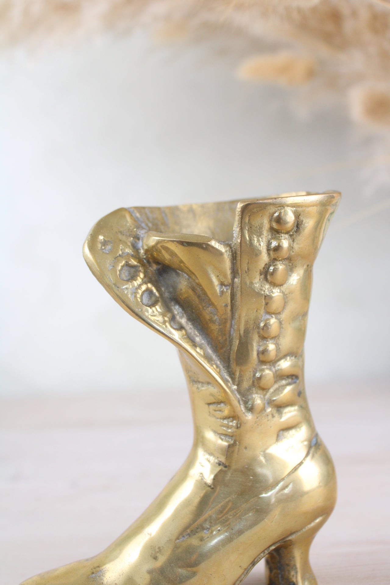 Brass Vintage Boot
