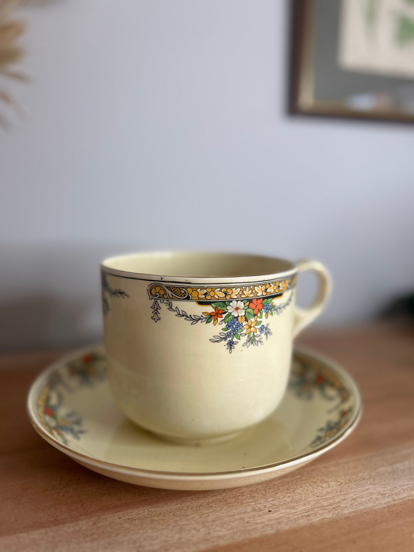 Royal Winton Extra Large Vintage Teacup and Saucer