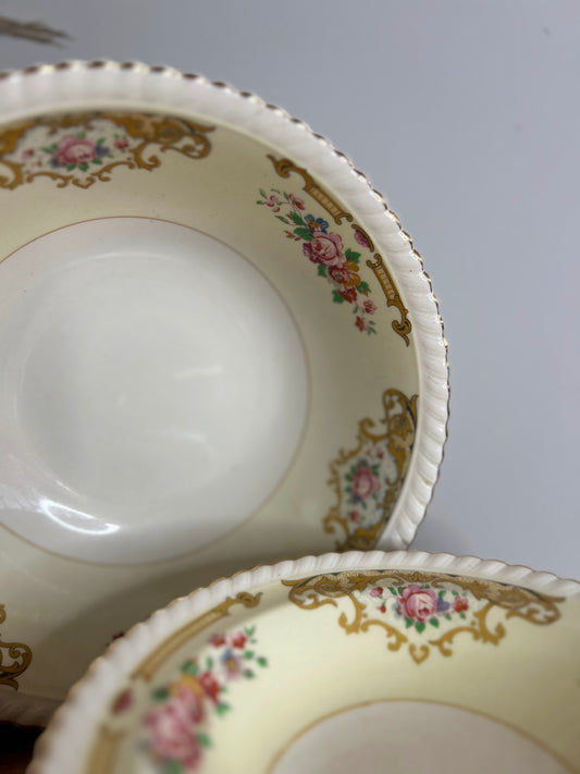 Johnson Bros Vintage Floral Bowl Set of 5 Servingware