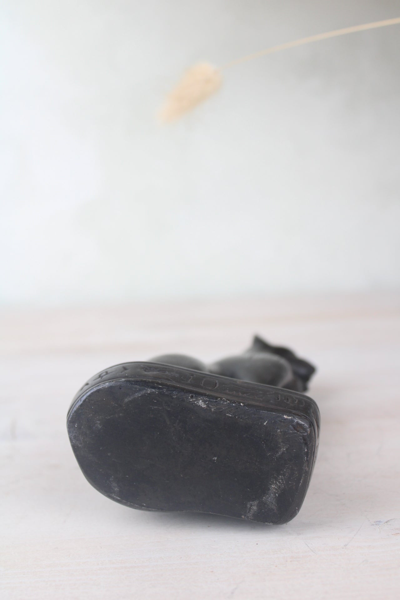 Egyptian Black Cat Figurine Statue of Bastet