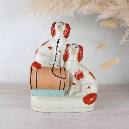 Staffordshire Red Dogs Figurine